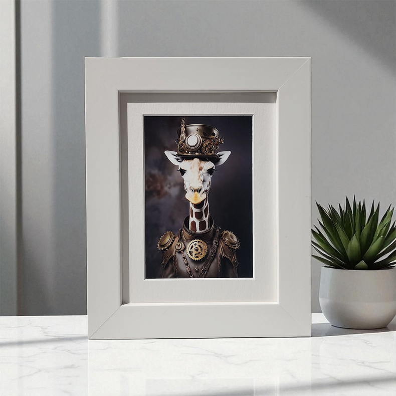 White Frame 20x30 - Print & frame package