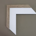 custom frame taupe 20mm x 20mm.  Photoprints custom framing Auckland